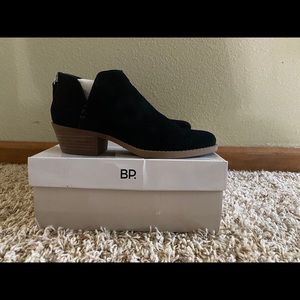 BP suede ankle booties